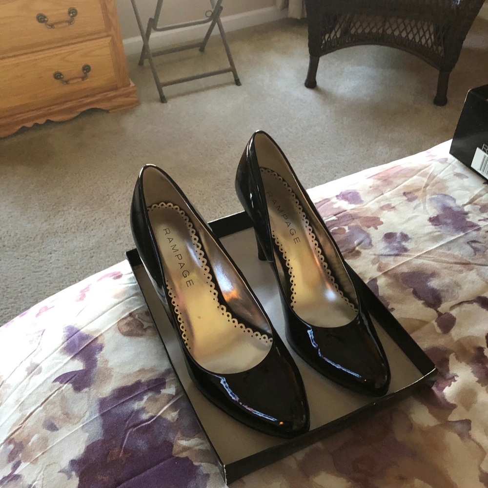 Black heels